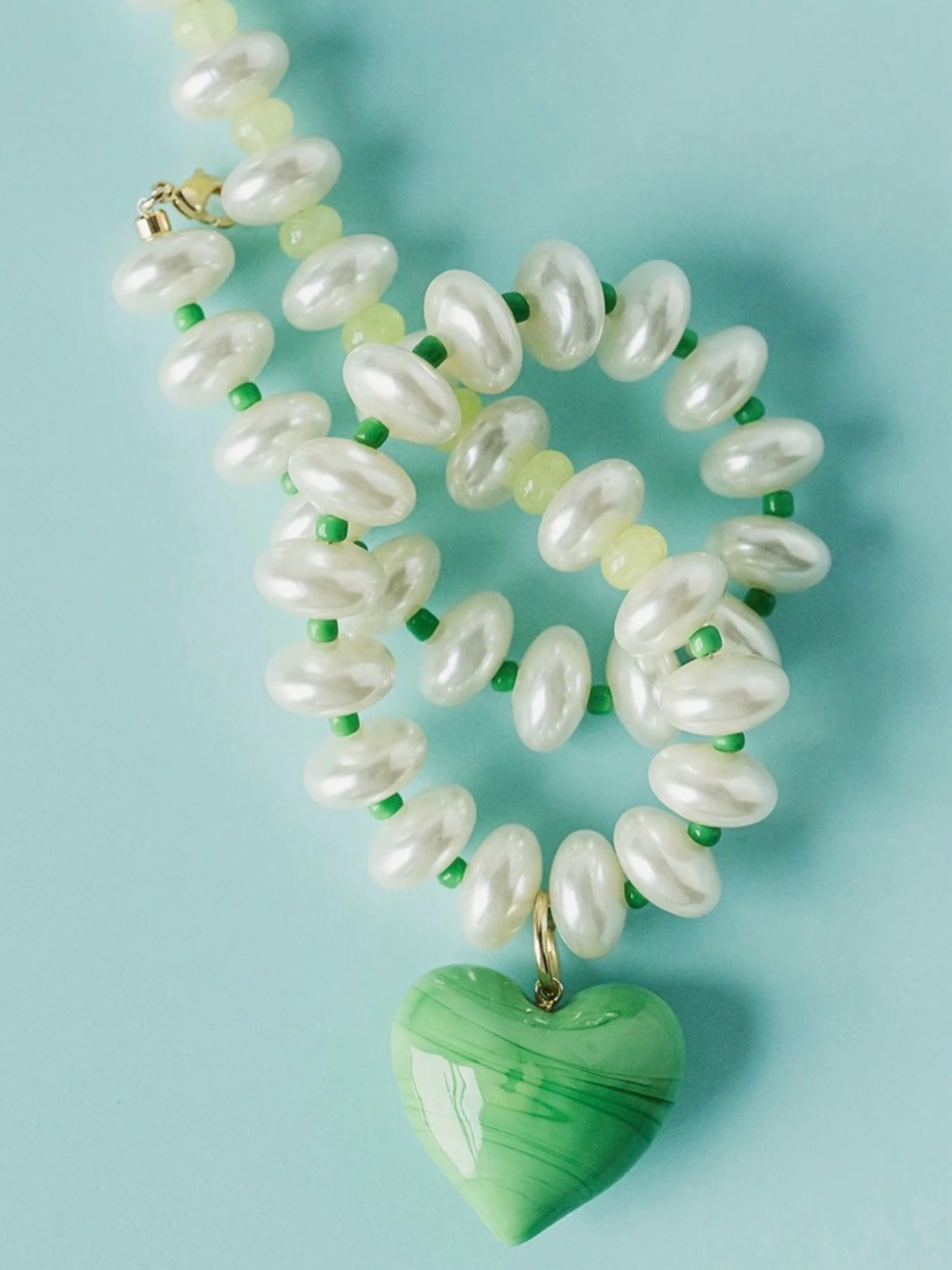 NWT ⚜️💚⚜️ MACRAE & Co Green Goddess Necklace